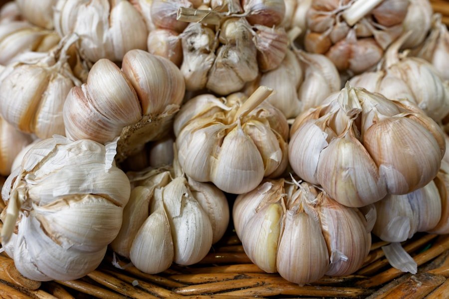 cure garlic