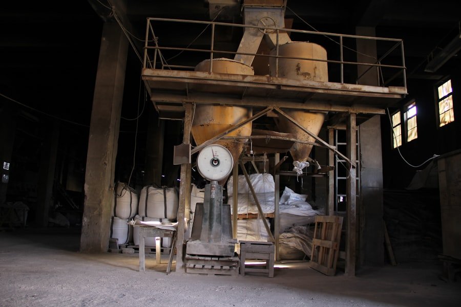 mill flour