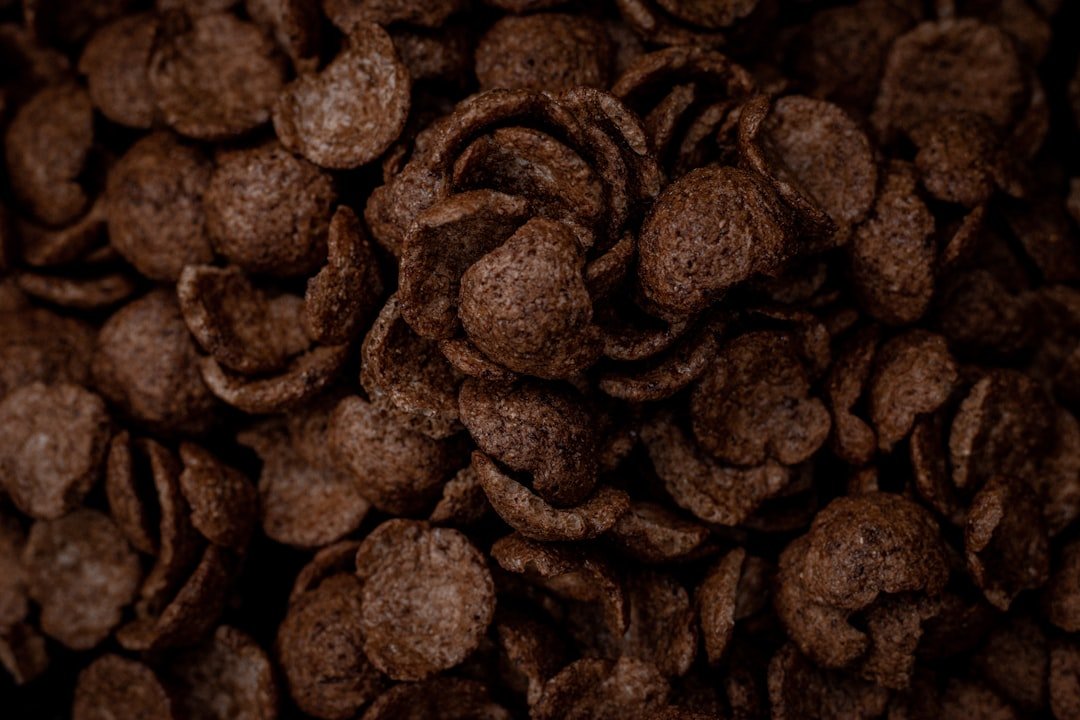 Photo chocolate peanut clusters