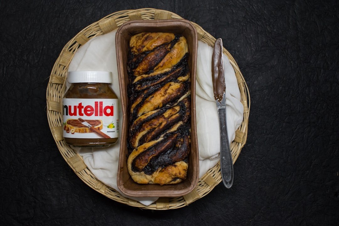 Photo nutella bread