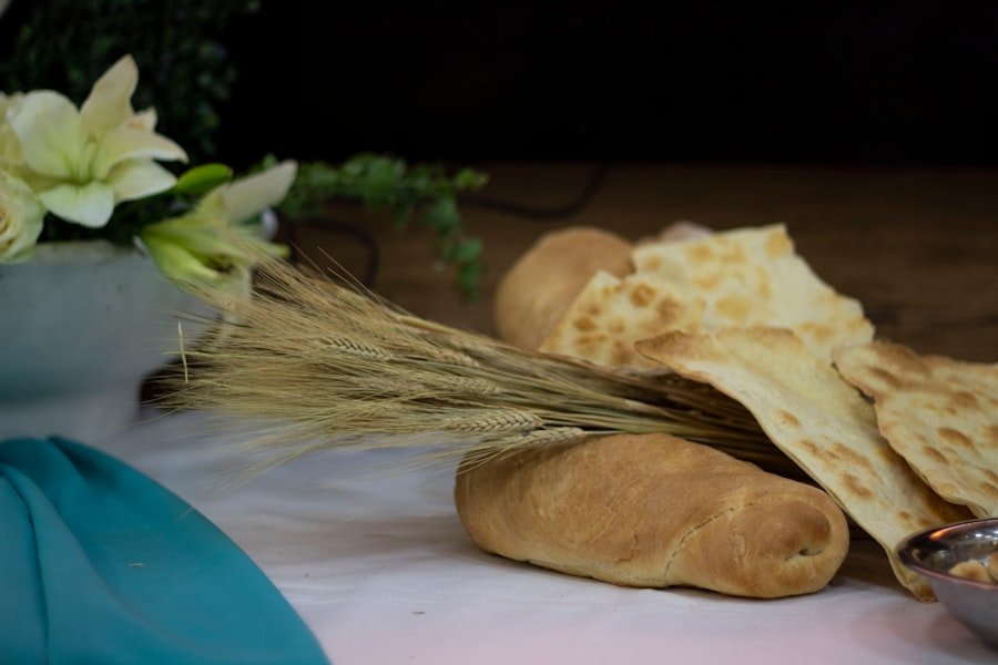 Burrata split open with tomatoes and basil, creamy center visible