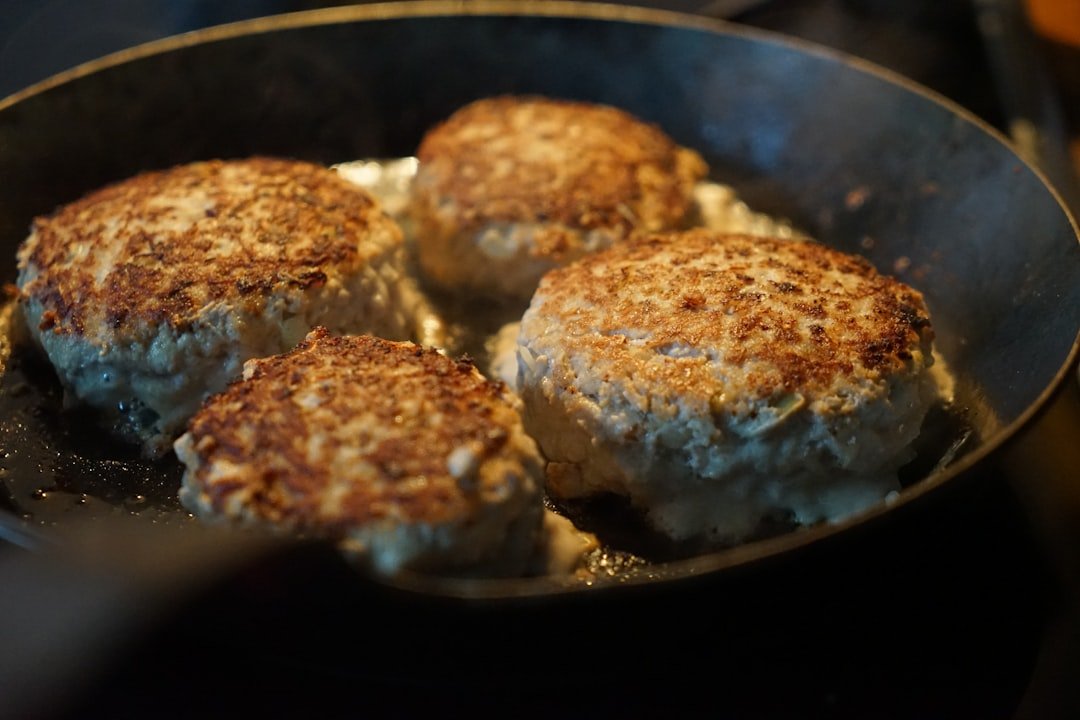 Photo cook burgers george foreman grill