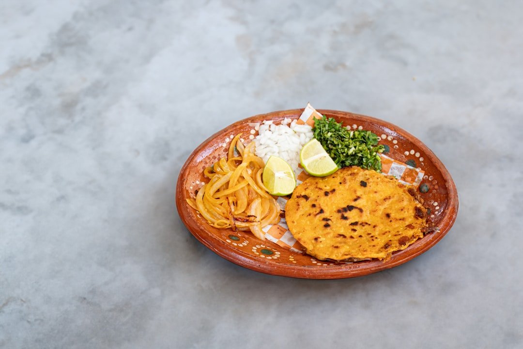 Photo tortilla dessert