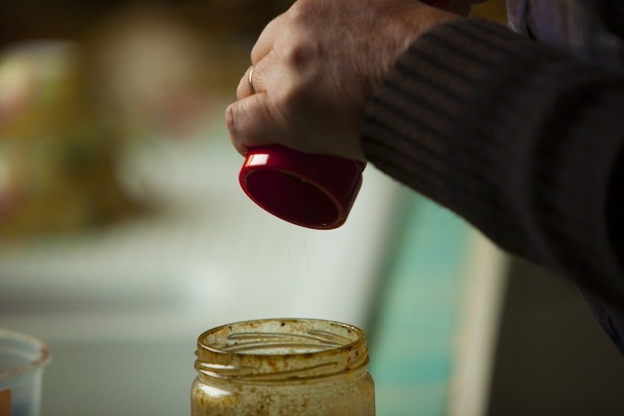 Photo butter jar