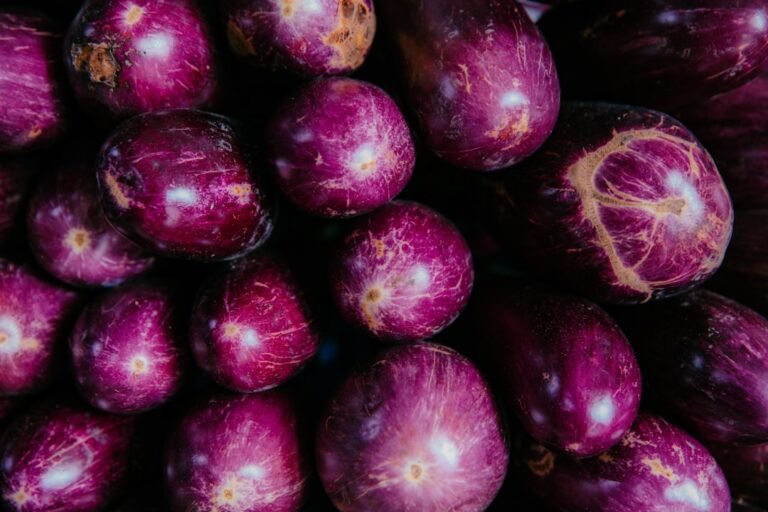 Photo purple potatoes