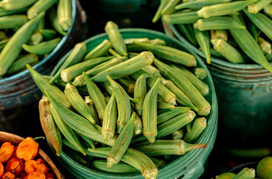 Photo okra