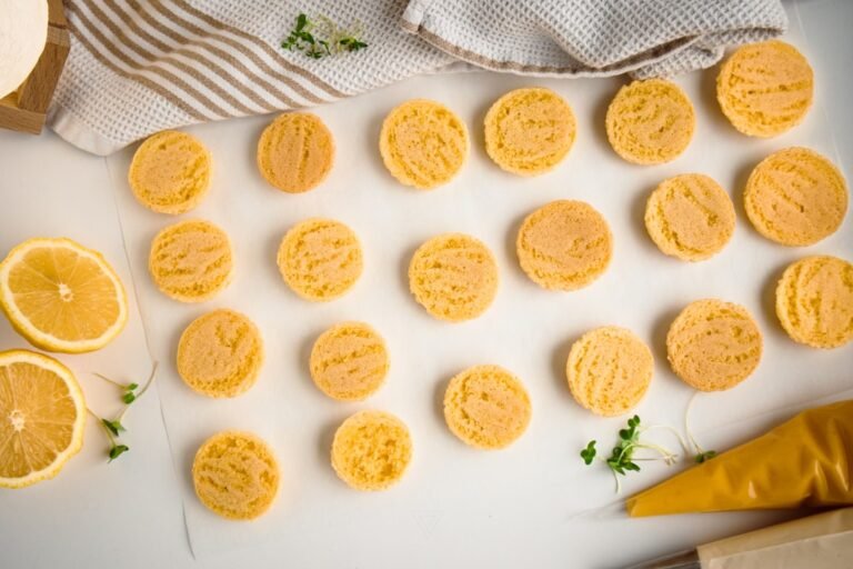 Photo cottage cheese cookies