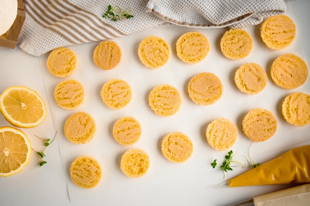 Photo cottage cheese cookies