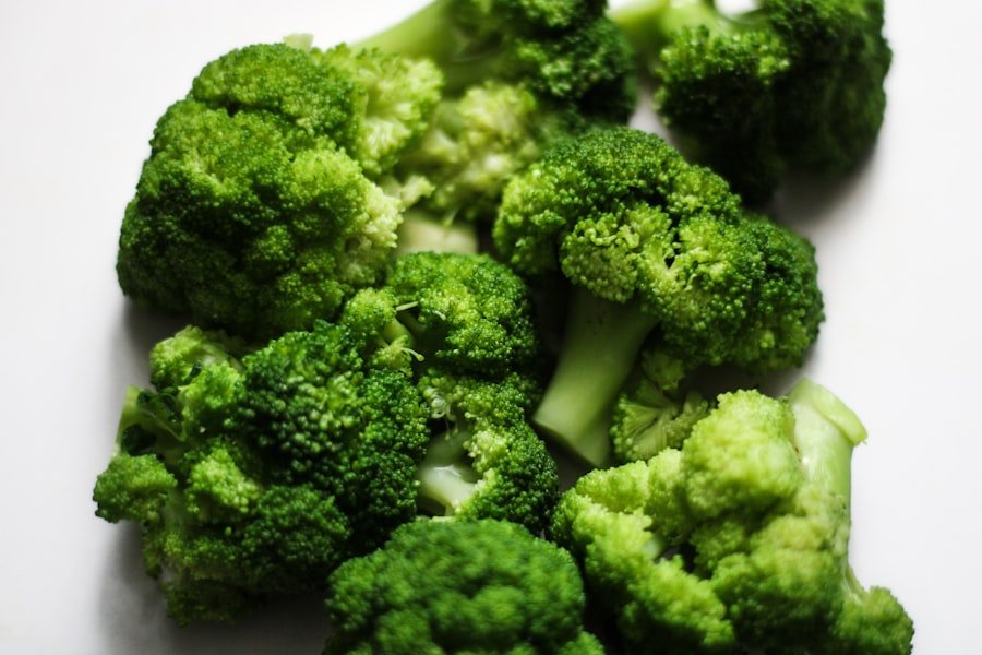 Photo broccoli spacing