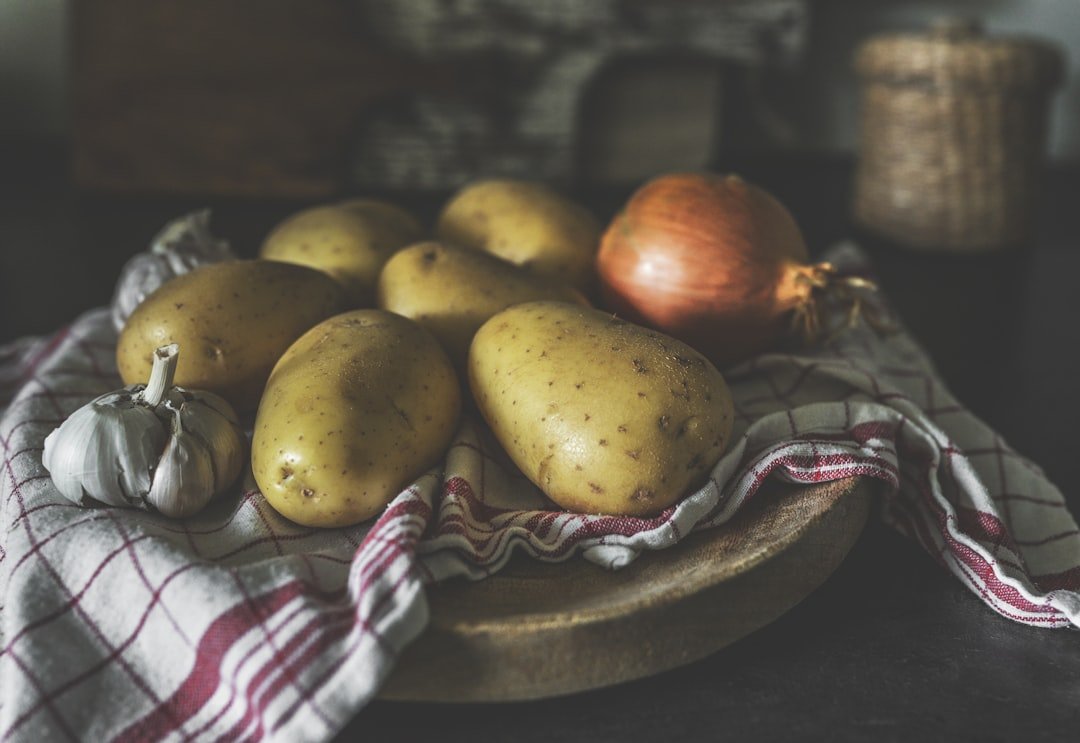 Photo garden beds, potatoes