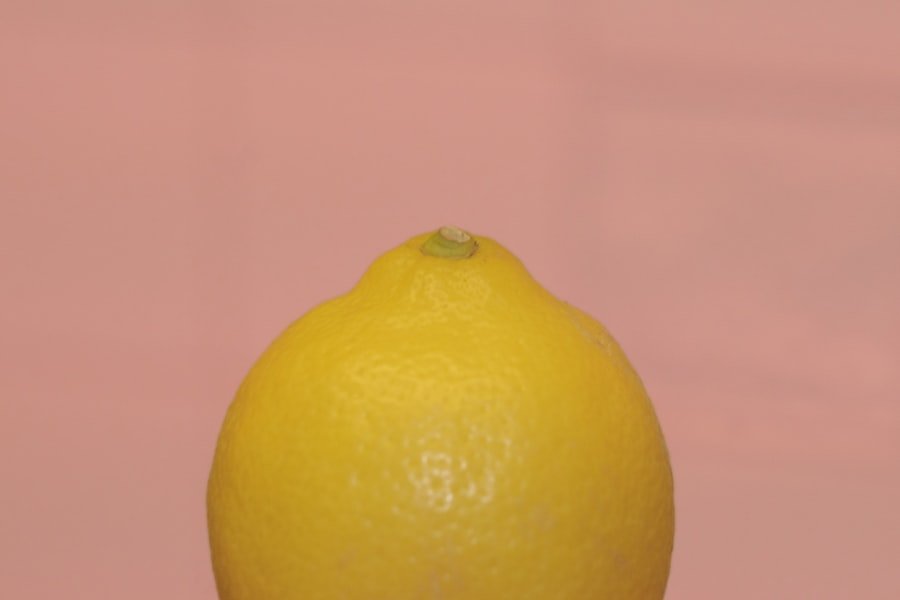 Photo lemon plum