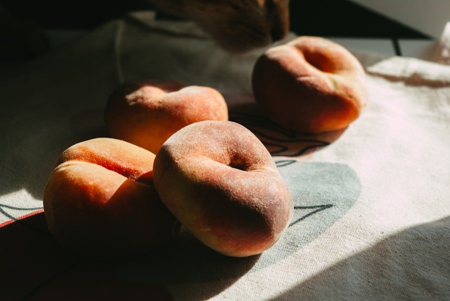 Photo crockpot peach cobbler