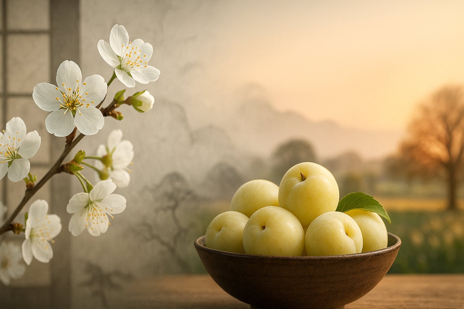 The White Plum