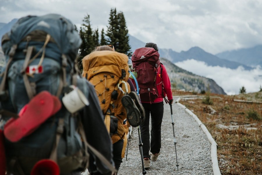 backpacking route