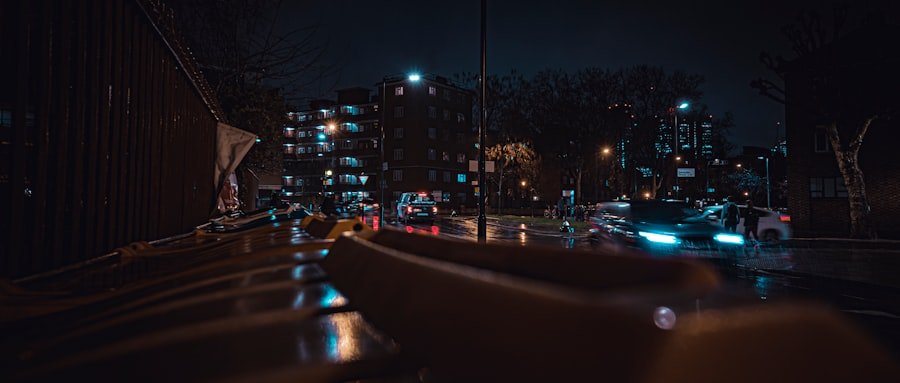 An Uber car in London traffic