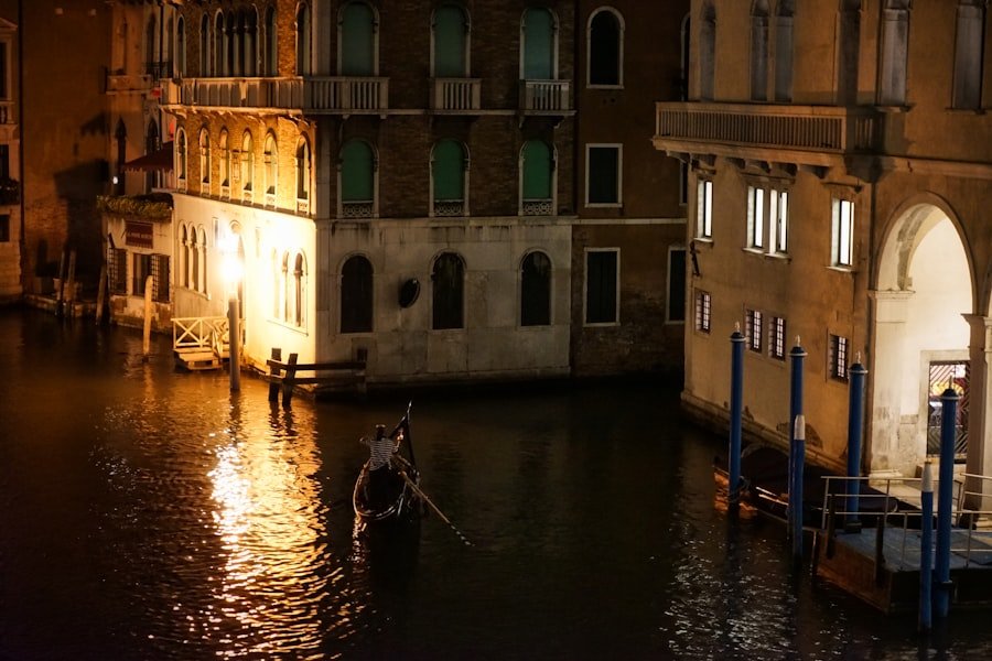 Photo venice safe at night