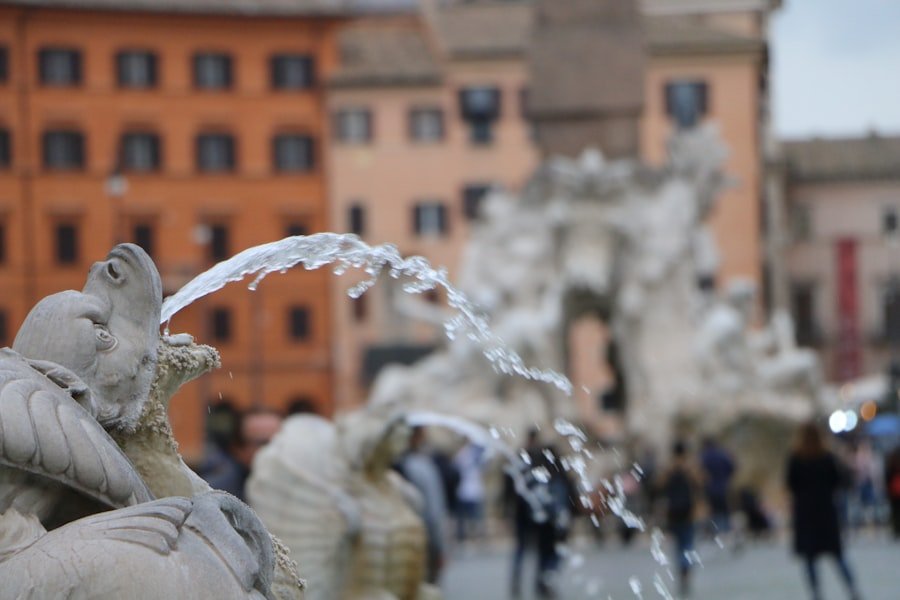 Photo drinking water Rome