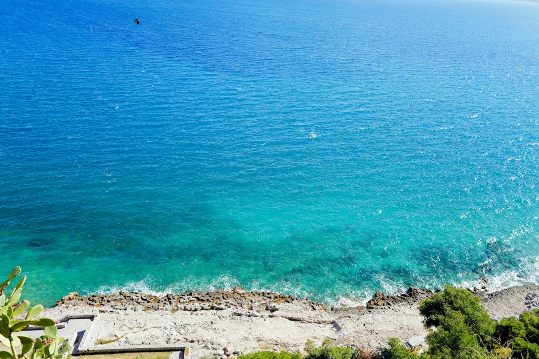 Photo blue flag beaches Italy