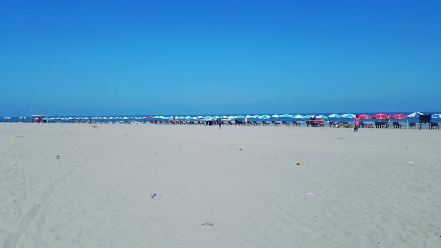 Photo blue flag beaches Italy