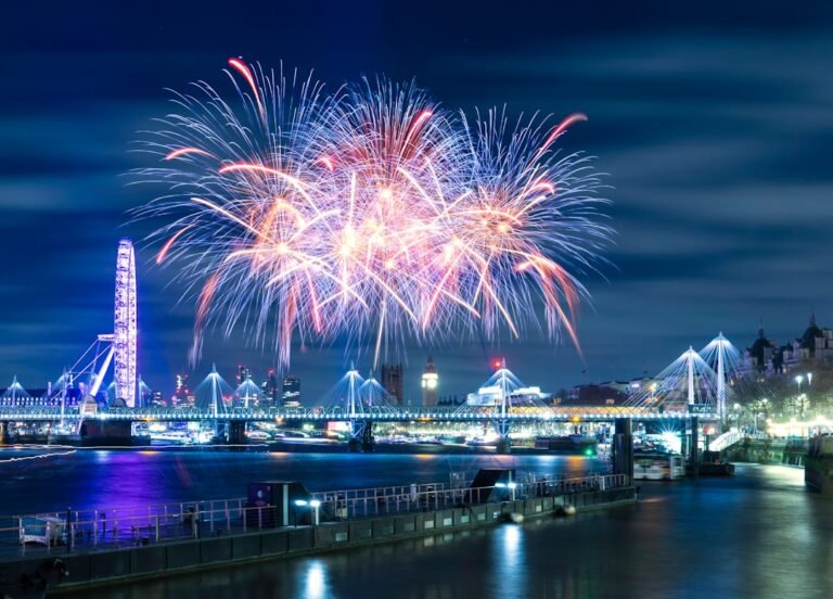 Photo London New Year Fireworks Travel Guide