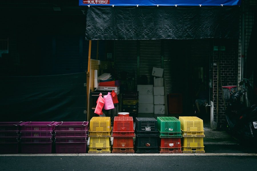 Photo luggage storage