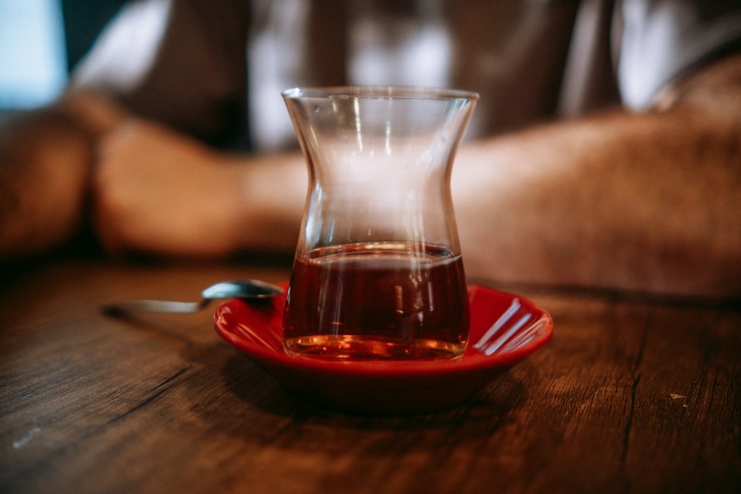 Photo turkish tea istanbul