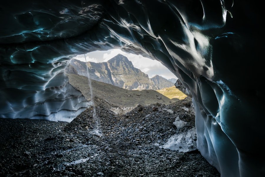 Titlis glacier cave visit