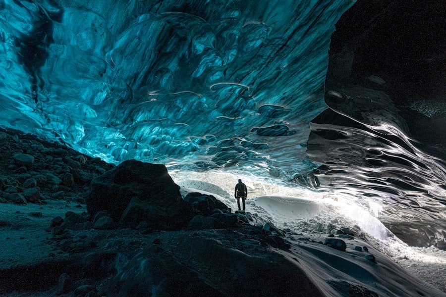 Titlis glacier cave visit