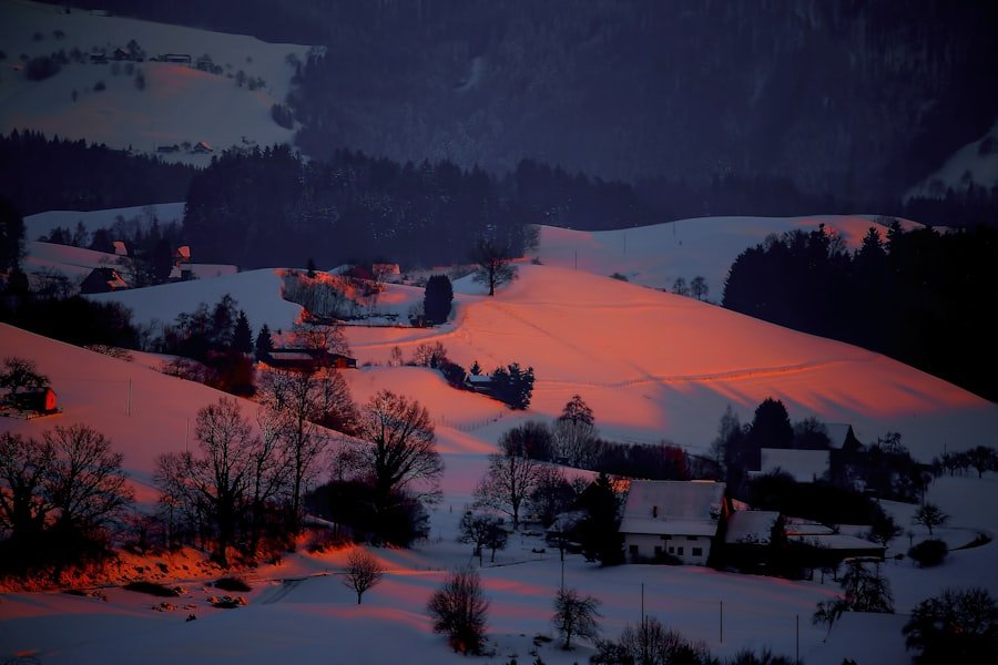 sunset spots Switzerland