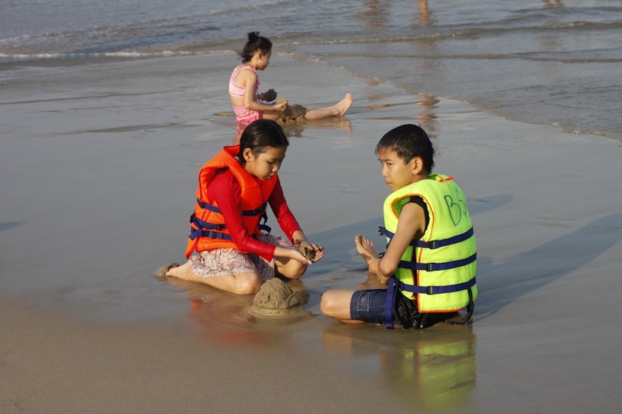 Orange Beach with kids