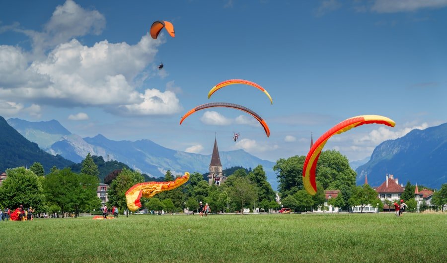 paragliding Interlaken
