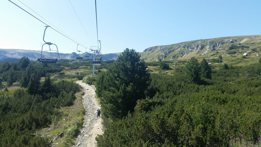 Schilthorn cable car views