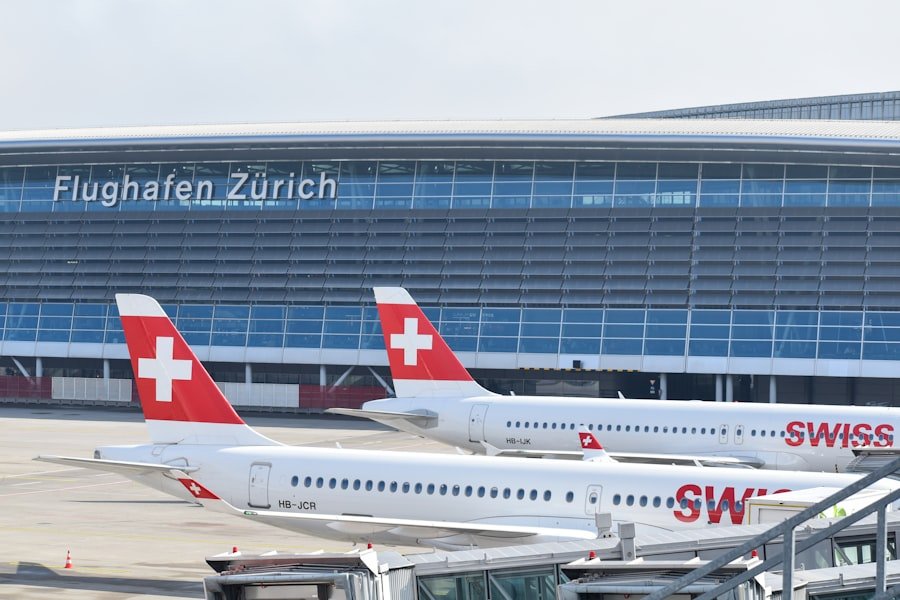 Zurich airport to city center