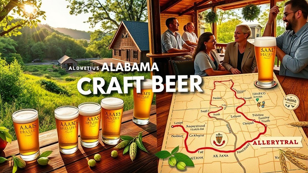 alabama breweries and tips