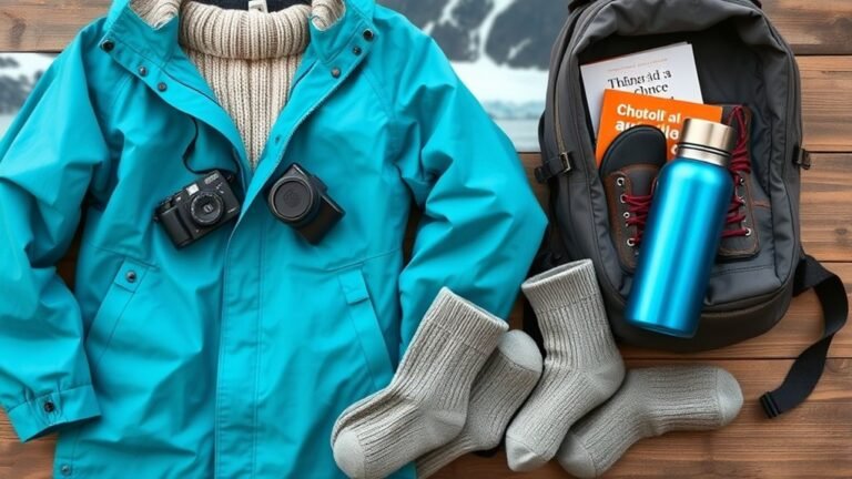 alaska cruise packing essentials