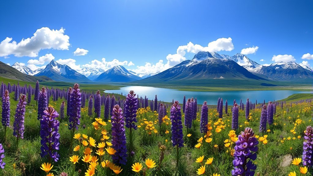 alaska wildflower blooming guide