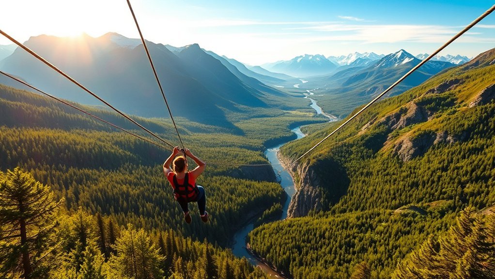 alaskan ziplining adventure locations