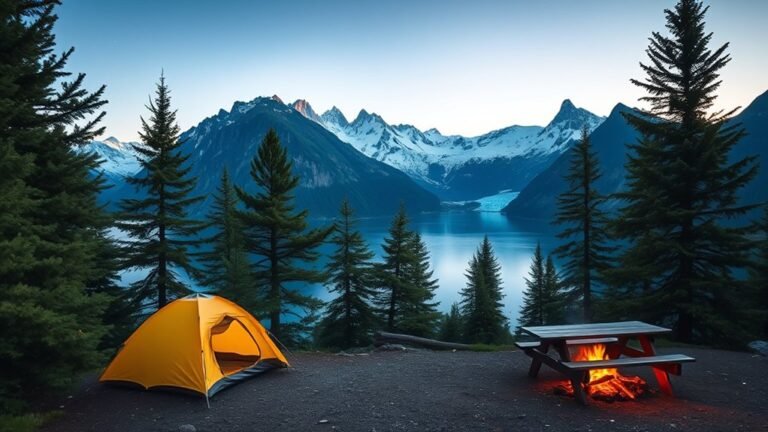 camping tips for kenai fjords