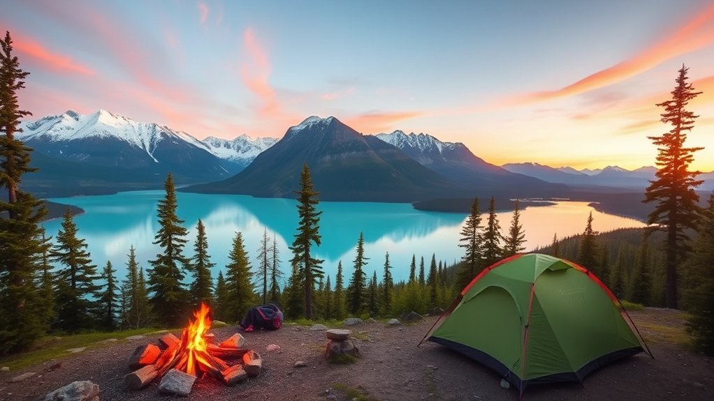 camping tips for lake clark