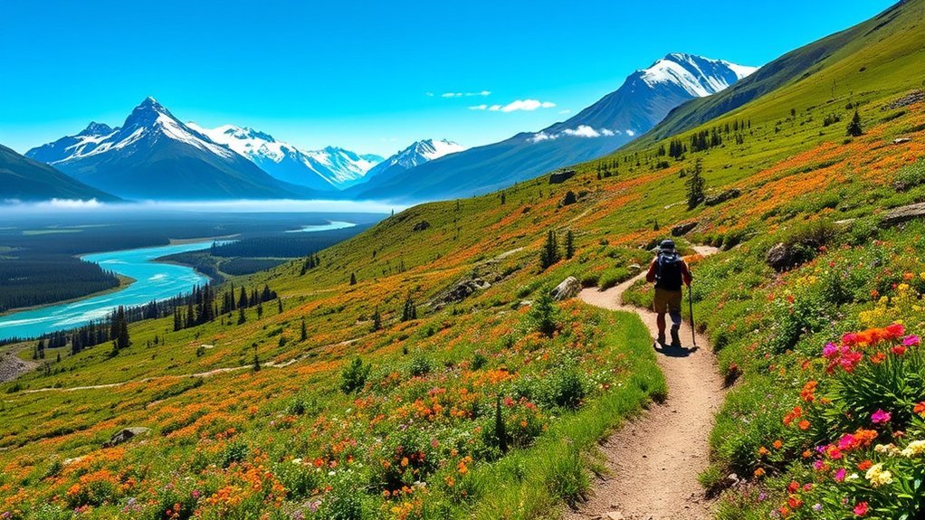 hiking trails around talkeetna