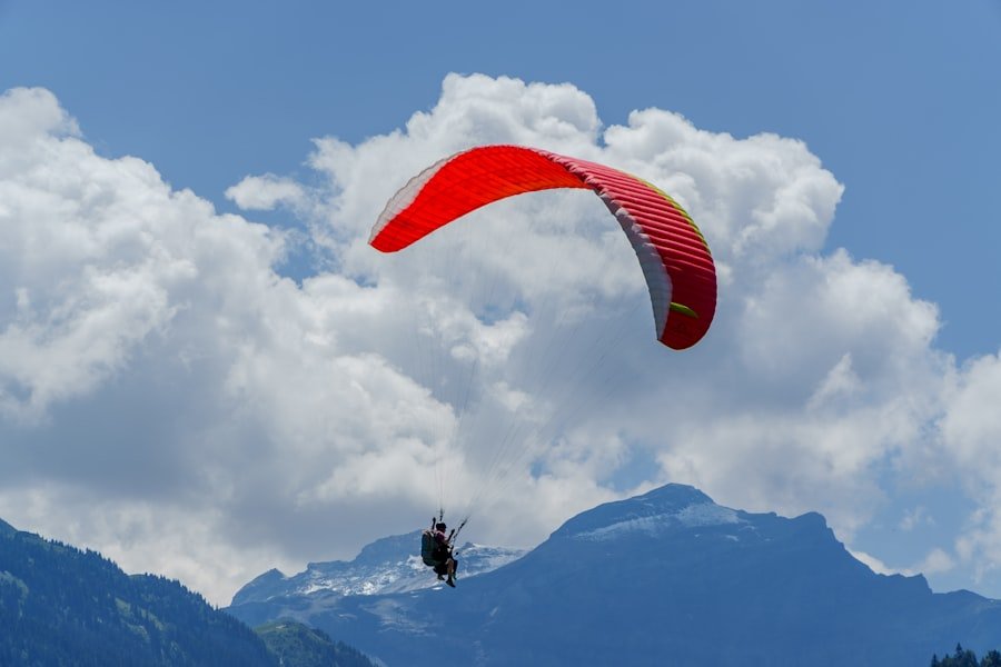 Photo paragliding Interlaken