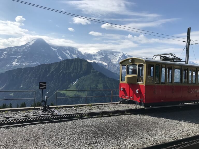Photo Schilthorn cable car views