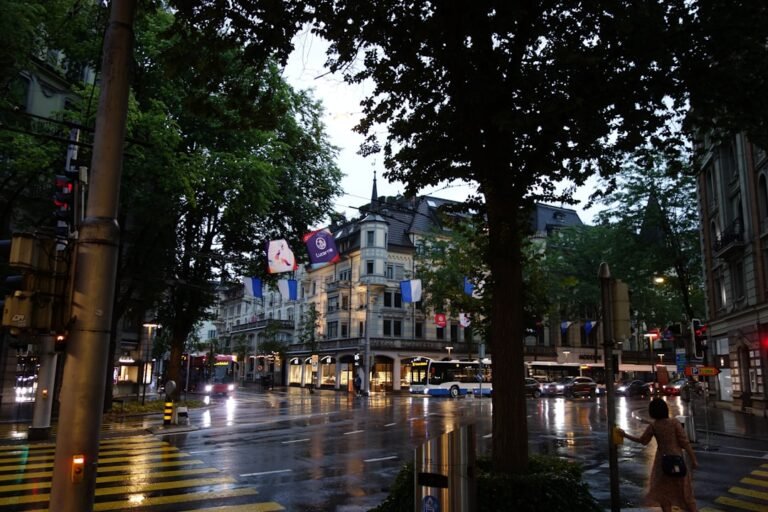 Photo Zurich when it rains