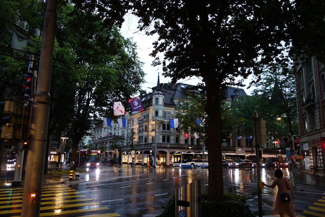 Photo Zurich when it rains