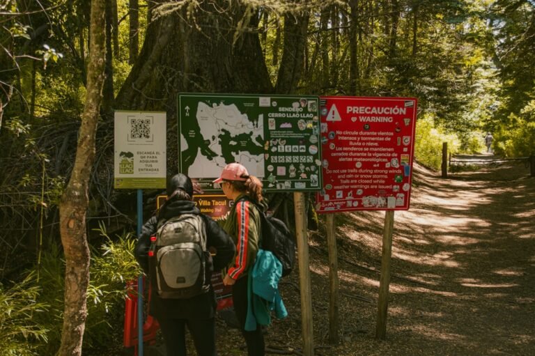 Photo hike trail guide