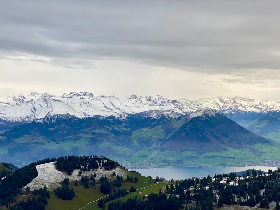 Photo Switzerland in January travel