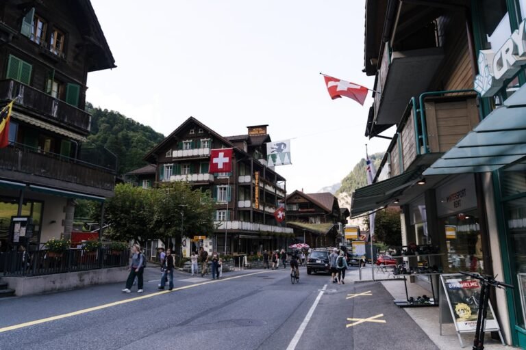 Photo Switzerland in August travel