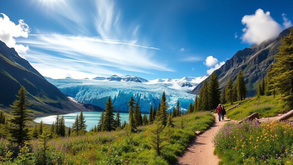 visit exit glacier tips
