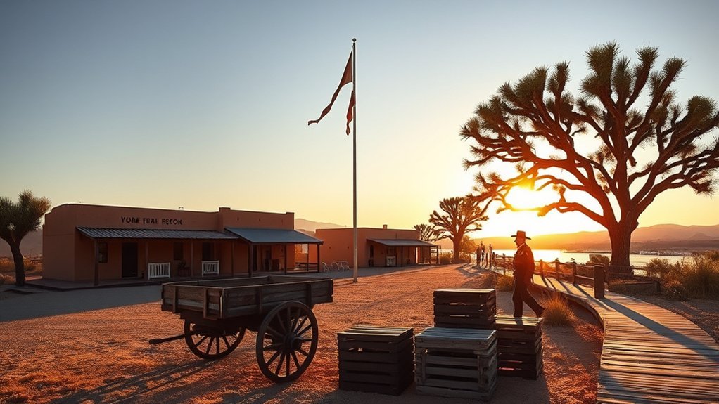 19th century military supply depot