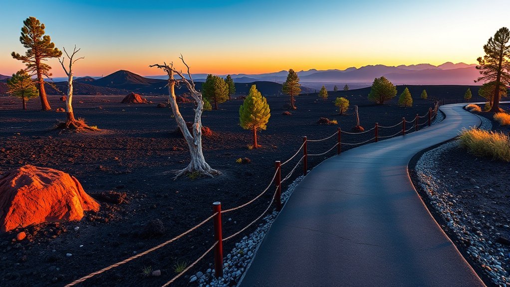 accessible scenic lava trails